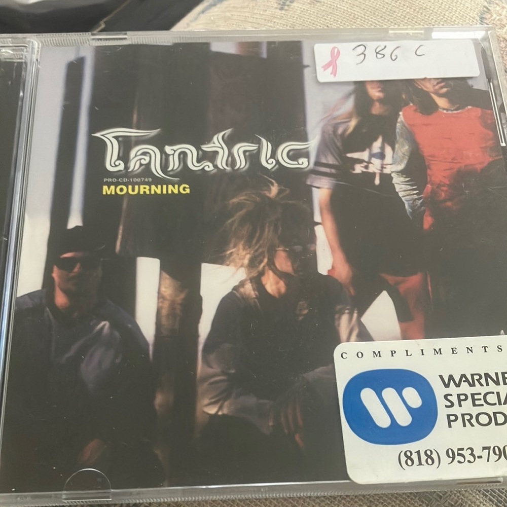 Tantric 'Mourning' CD Album promo